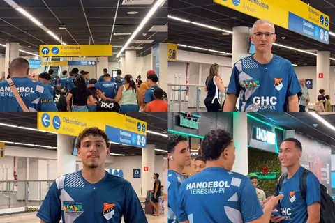 Equipe do Piauí vai ao Mundial de Handebol com foco no pódio