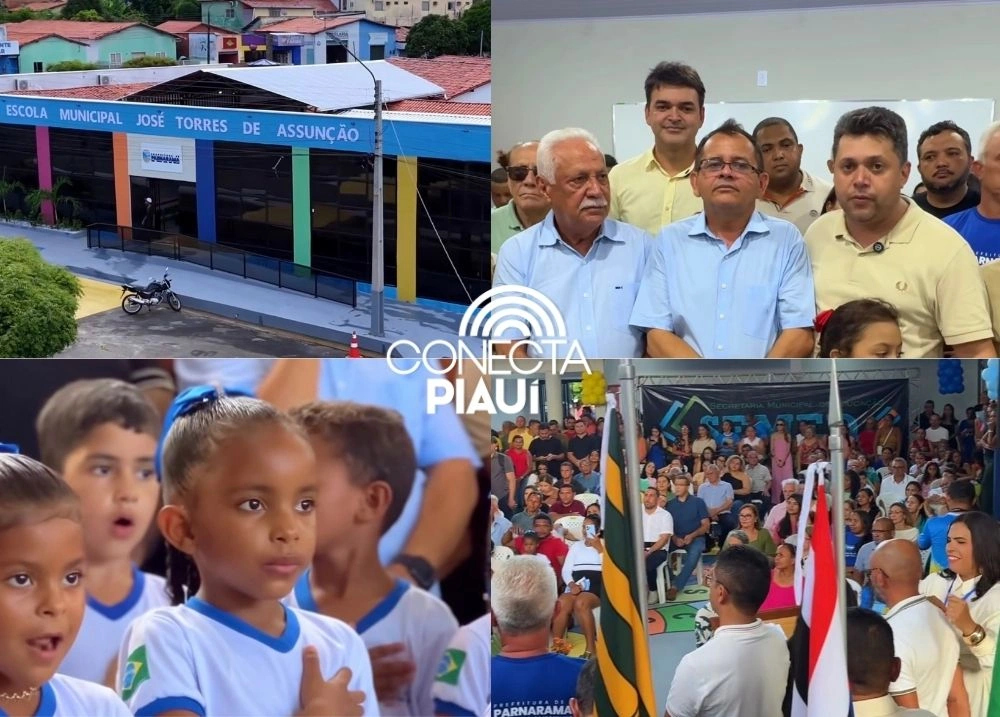 Escola José Torres é reinaugurada com estrutura moderna e climatizada em Parnarama