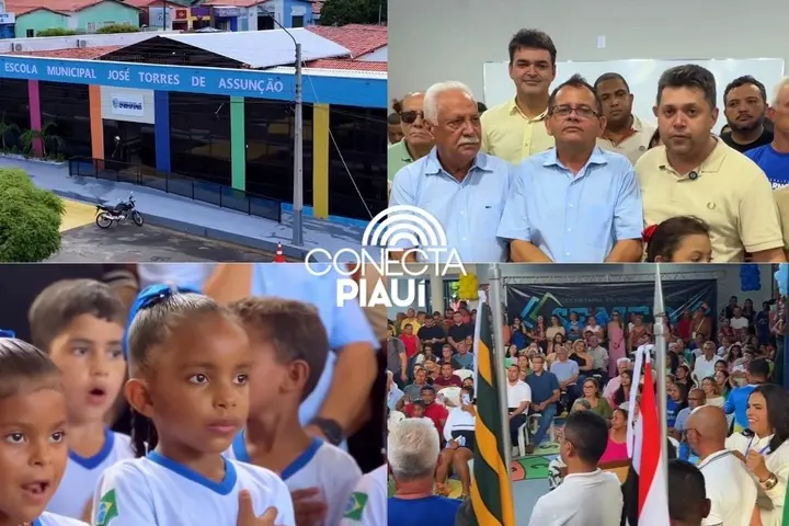 Escola José Torres é reinaugurada com estrutura moderna e climatizada em Parnarama