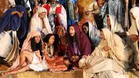 Espetáculo Paixão de Cristo de Floriano reúne multidão e emociona público (Foto: Reprodução)