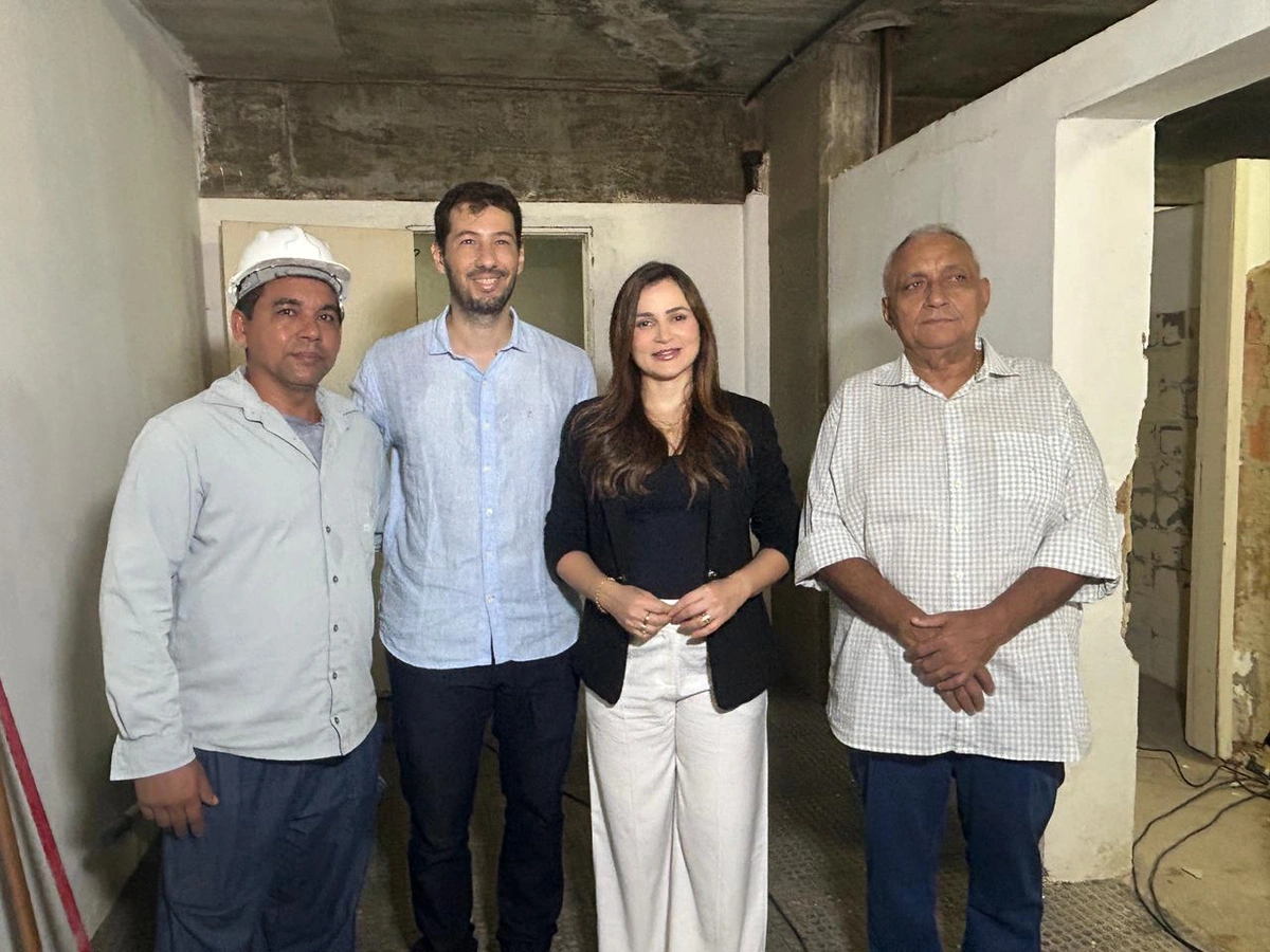 Estádio Albertão inicia nova etapa de revitalização com vistoria técnica