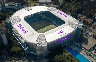 Estádio do Palmeiras com nome da Nubank (Foto: Reprodução/Nubank)