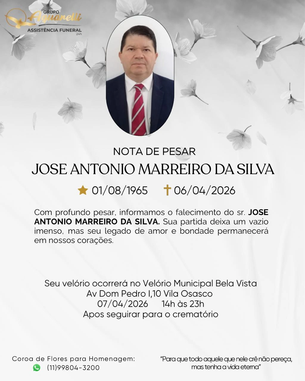 Ex-vereador de Teresina morre em São Paulo aos 60 anos