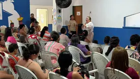 Famílias garantem desconto de 50% na conta de água durante mutirão em Parnaíba (Foto: Reprodução)