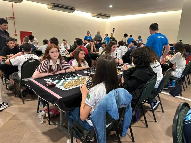 FENAJ reúne jovens enxadristas em Teresina pela primeira vez no Piauí