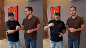 Fernando Machado, do Lar do Nando, declara apoio a Marcos Aurélio Sampaio (Foto: Reprodução)