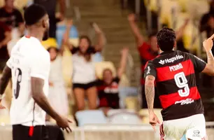 Flamengo vence Vitória na Copa do Brasil (Foto: Adriano Fontes/CRF)