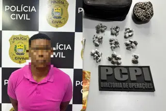 Foragido de Pedrinhas é preso com drogas em Teresina