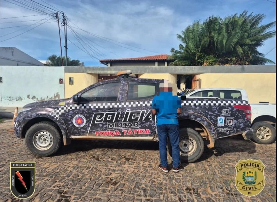 Foragido há 9 anos acusado de estupro de vulnerável é preso na zona rural do Piauí