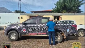 Foragido há 9 anos acusado de estupro de vulnerável é preso na zona rural do Piauí (Foto: PMPI)
