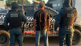 Força Tática prende suspeito e apreende armas e drogas na zona rural de Jurema (Foto: Divulgação/PMPI)