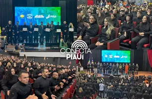 Formatura de policiais penais reforça sistema prisional no Piauí (Foto: Conecta Piauí)
