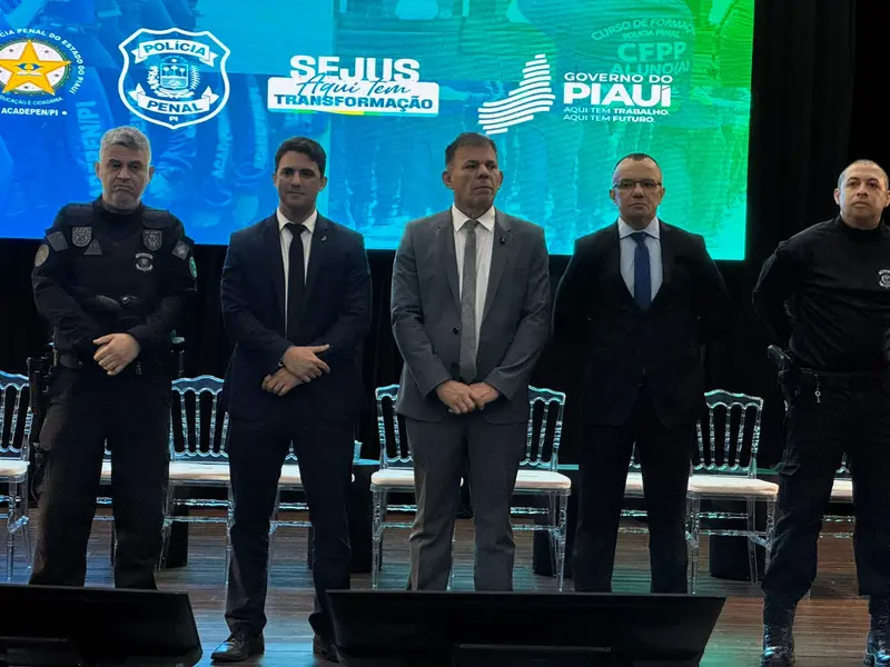 Formatura de policiais penais reforça sistema prisional no Piauí