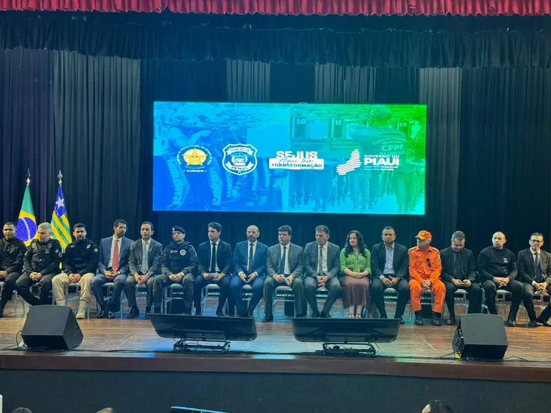 Formatura de policiais penais reforça sistema prisional no Piauí