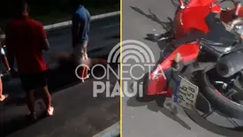 Funcionário da Coca-Cola morre em acidente de moto na zona sul de Teresina (Foto: Reprodução)