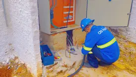 Furto de fios elétricos paralisa poço e afeta abastecimento de água em Picos (Foto: Reprodução)