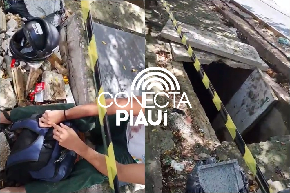 Galerias danificadas colocam vidas em risco em Teresina e SDU Sul se manifesta