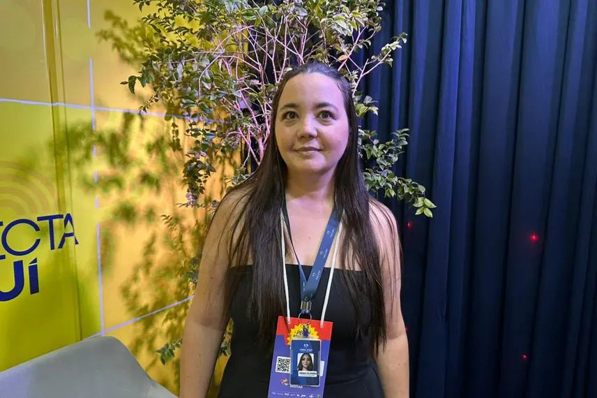 Ginna Oliveira fala ao Conecta Podcast na Feira do Empreendedor 2026