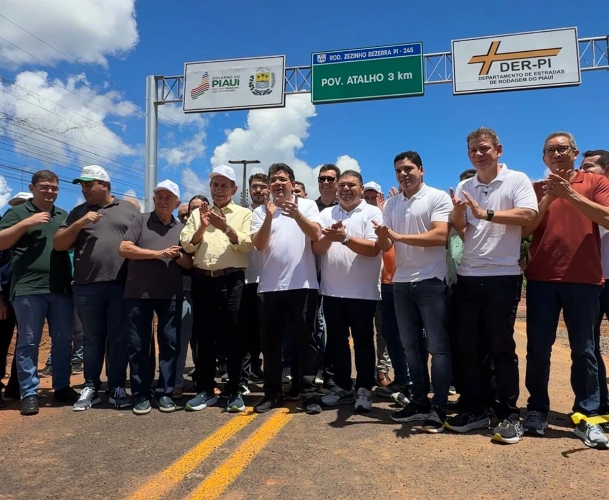 Governador inaugura rodovia na macrorregião de Picos