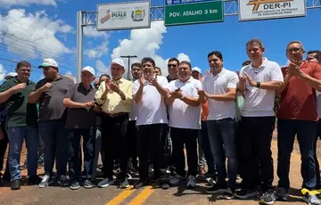 Governador inaugura rodovia na macrorregião de Picos