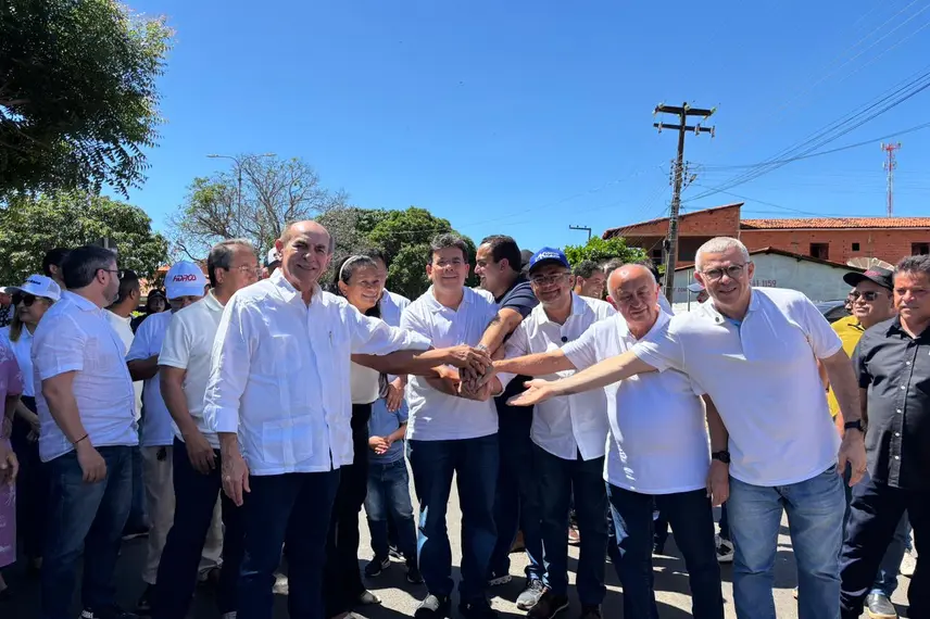 Governador Rafael Fonteles inaugura pavimentação asfáltica em Marcos Parente