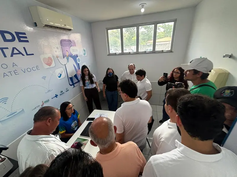 Governador Rafael Fonteles inaugura Uisp e lança saúde digital em Batalha