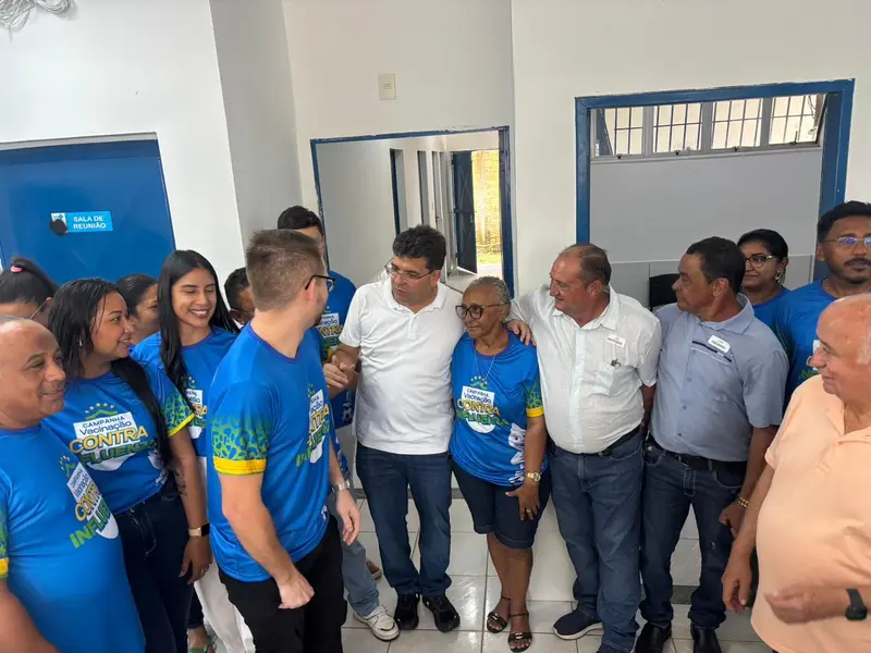 Governador Rafael Fonteles inaugura Uisp e lança saúde digital em Batalha