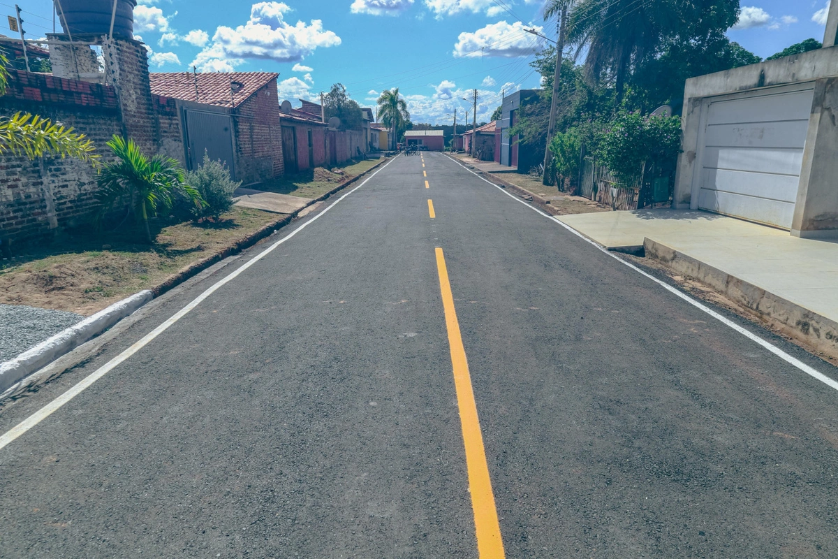 Governador visita obras de pavimentação e inaugura novo trecho em Cristalândia