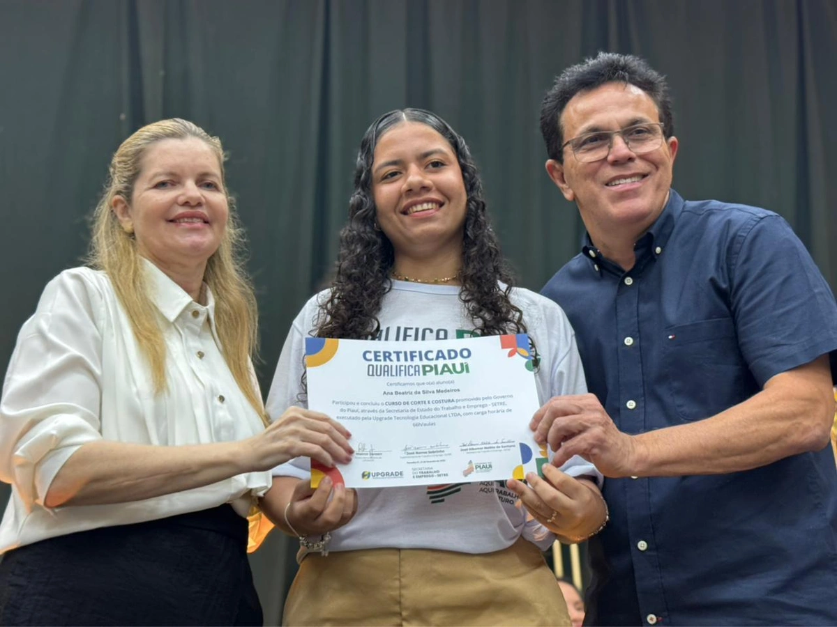 Gracinha Mão Santa e Zé Santana ampliam oportunidades com curso gratuito em Parnaíba