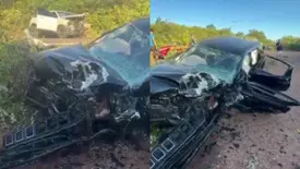 Grave acidente deixa jovens feridos entre Dirceu Arcoverde e São Lourenço do Piauí (Foto: Reprodução)