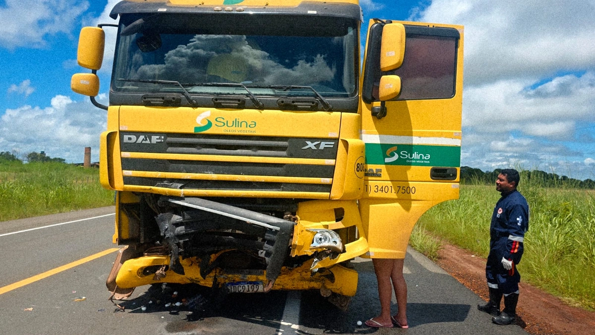 Grave acidente entre carro e caminhão deixa mortos na BR-343, em Campo Maior