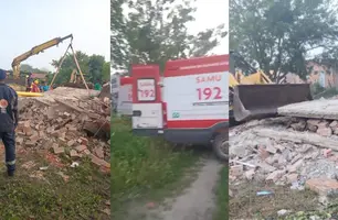 Grávida e dois filhos morrem após desabamento de casa em Barras, Norte do Piauí (Foto: Reprodução)