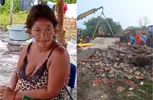 Grávida que morreu com os filhos em desabamento de casa pressentiu tragédia (Foto: Reprodução)
