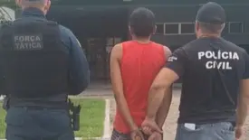 Homem condenado por tráfico de drogas é preso no litoral do Piauí (Foto: Divulgação/Polícia Civil)
