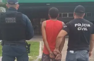Homem condenado por tráfico de drogas é preso no litoral do Piauí (Foto: Divulgação/Polícia Civil)