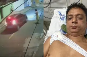 Homem é baleado por motorista por aplicativo ao tentar defender irmão em Teresina (Foto: Reprodução)