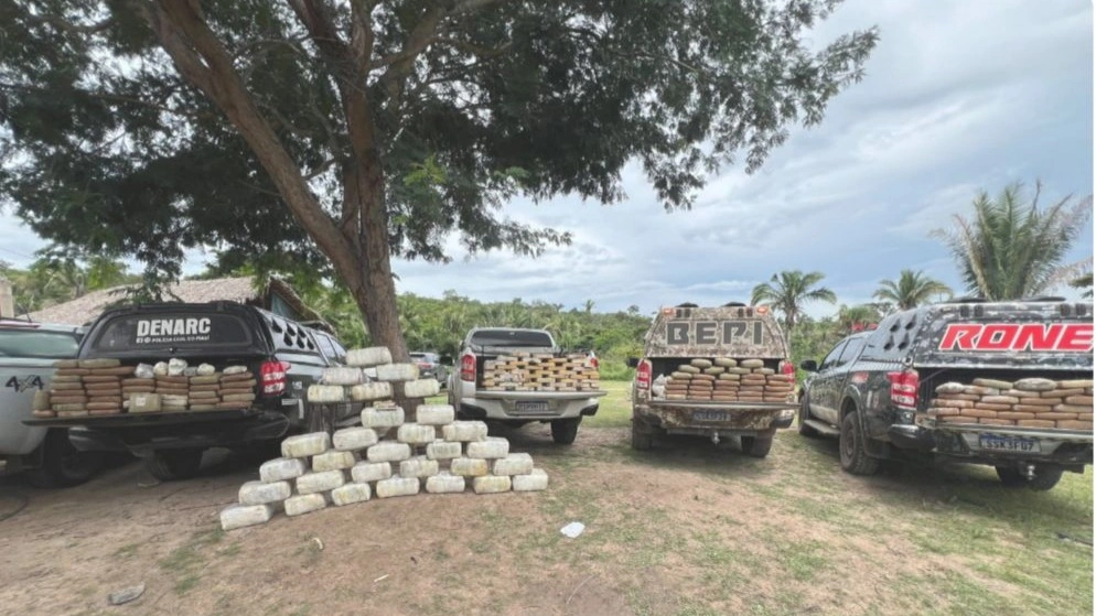 Homem é preso em Timon suspeito de ser dono de sítio que tinha 700 kg de drogas