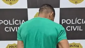 Homem é preso por ameaçar ex e atirar contra casa no Piauí (Foto: Reprodução)