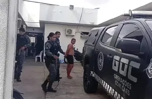 Homem é preso por importunação sexual em parada de ônibus na zona Sul de Teresina (Foto: Reprodução)