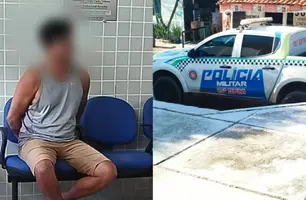 Homem embriagado agride idoso de 71 anos e ainda resiste à prisão no Piauí (Foto: Campo Maior em Foco)