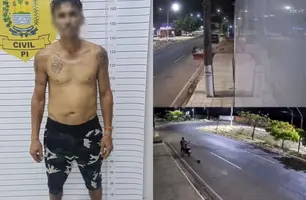 Homem que furtou motocicleta em 2025 é capturado pela polícia em Parnaíba (Foto: Reprodução)