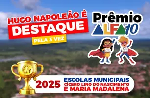 Hugo Napoleão vence Alfa-10 pela 3ª vez com duas escolas premiadas (Foto: Reprodução)