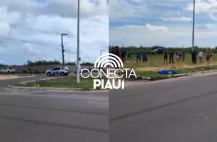 Idoso morre após ser atropelado por caminhonete em Parnaíba (Foto: Reprodução)