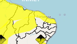 Inmet alerta para tempestades com risco de granizo no Piauí