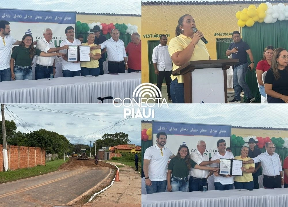 Joca Marques avança na infraestrutura e educação com apoio de Rafael Fonteles