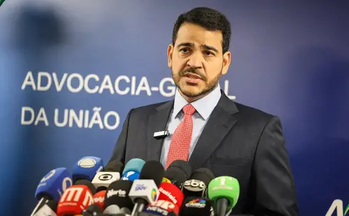 Jorge Messias, indicada a vaga do Supremo Tribunal Federal.