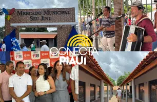 José de Freitas celebra 148 anos com inauguração do novo Mercado Municipal Seu Jinu (Foto: Conecta Piauí)