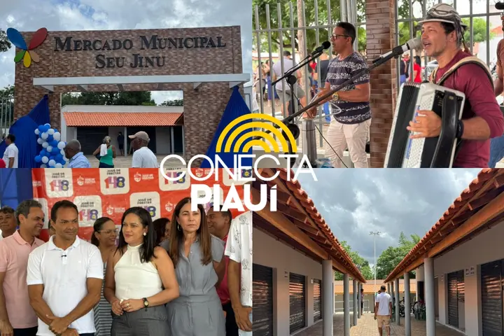 José de Freitas celebra 148 anos com inauguração do novo Mercado Municipal Seu Jinu