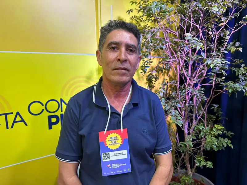 José Germano fala ao Conecta Podcast na Feira do Empreendedor 2026