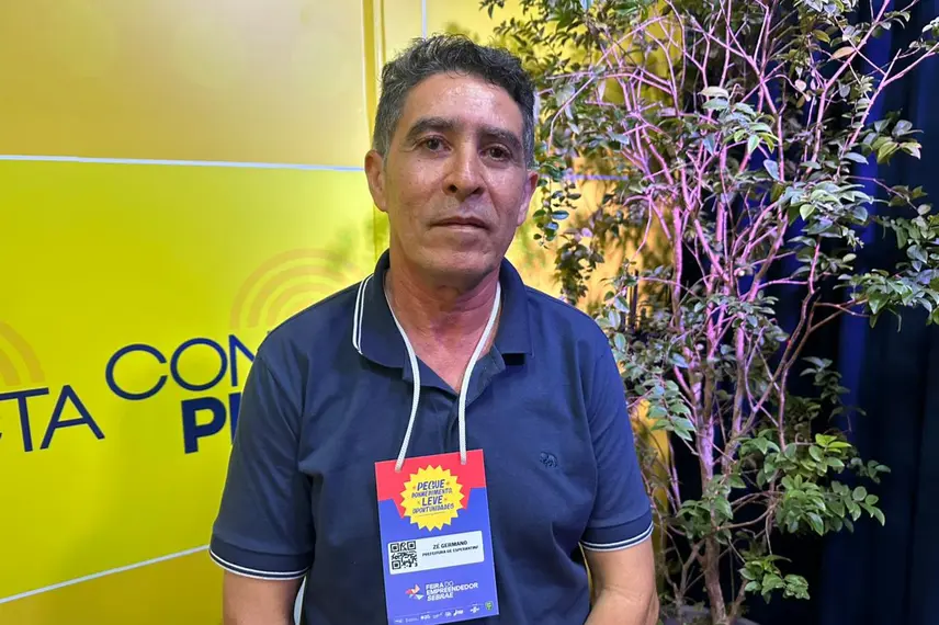 José Germano fala ao Conecta Podcast na Feira do Empreendedor 2026